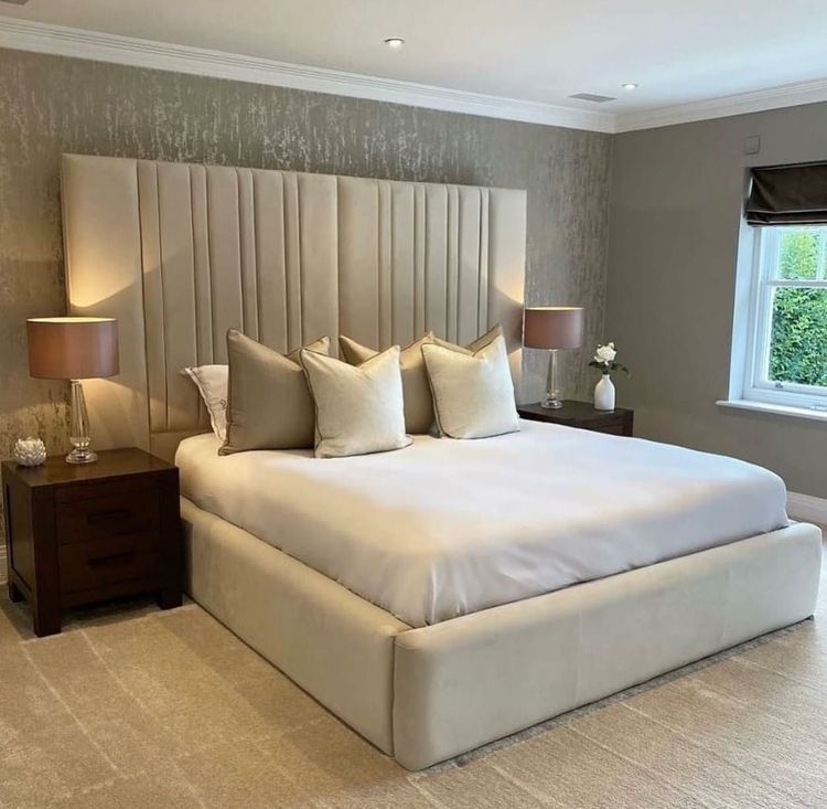 Extra paded pannel bed