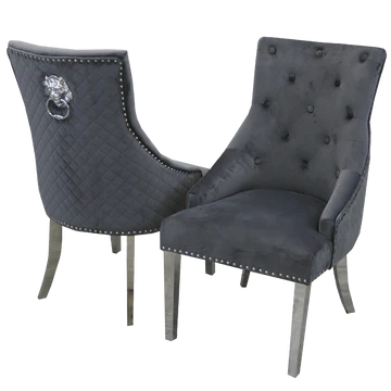 Bentley Chrome Dining Chair