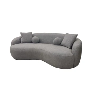 **PROMO** The Wave Boucle Sofa - Grey