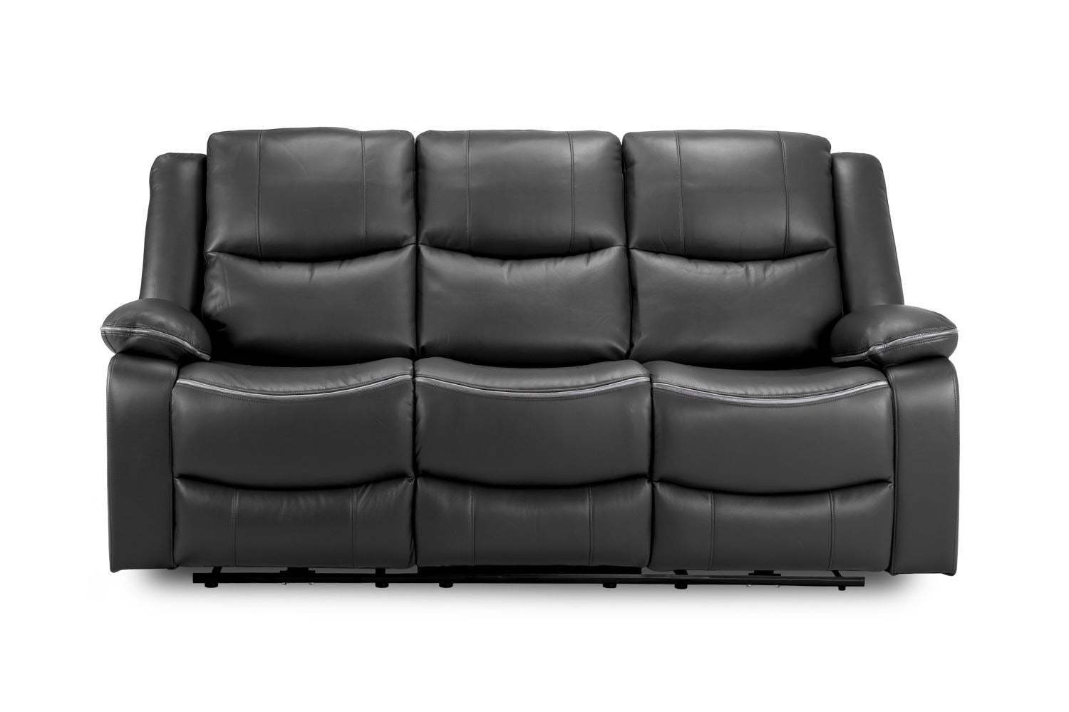 Harald Electric Recliner Sofa Black 3+2 Seater